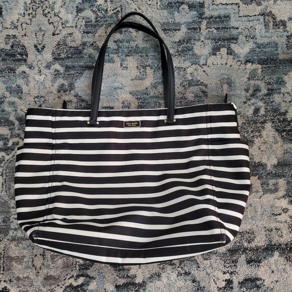 kate spade Handbags - Kate Spade Striped Baby Bag